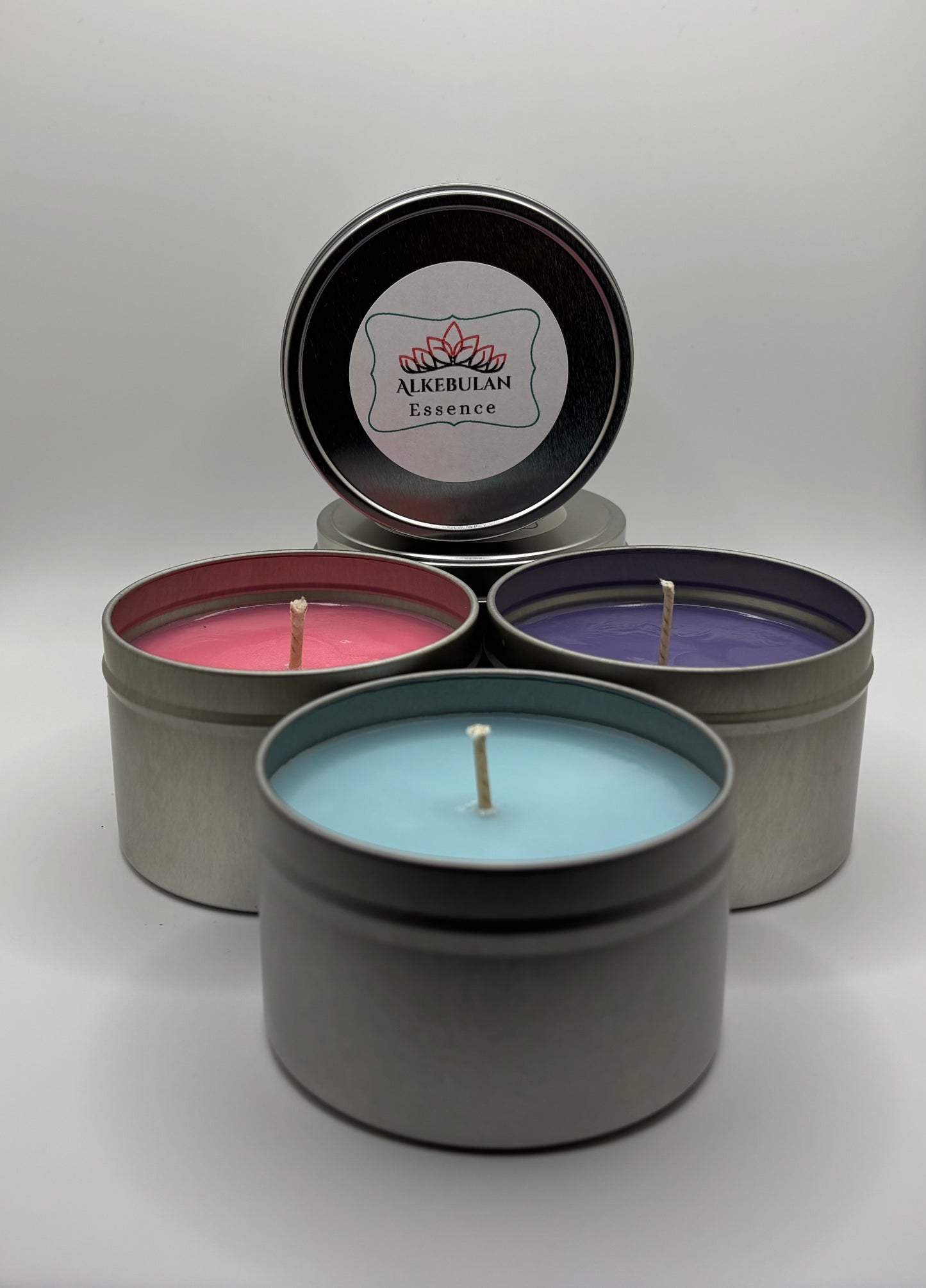 8oz Tin scented candles
